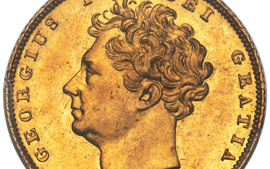 Great Britain: , George IV gold 1/2 Sovereign 1827 MS62 PCGS,...
