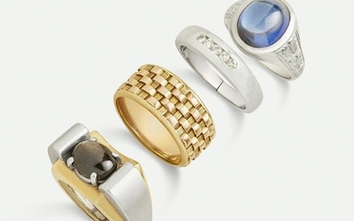 Group of men's rings