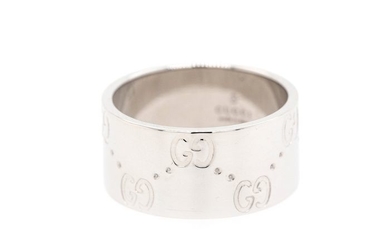 Gucci - 18 kt. White gold - Ring - ICON
