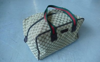 Gucci Canvas Travel Bag GG