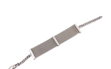 Gucci - Sterling Silver 925 Metal Mesh Bracelet - Bracelet