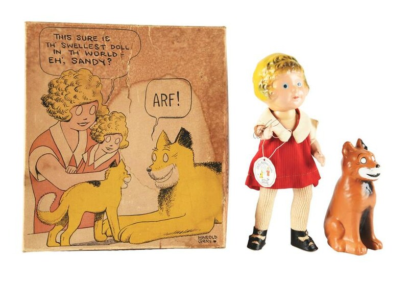HAROLD GRAY LICENSED LITTLE ORPHAN ANNIE AND SANDY