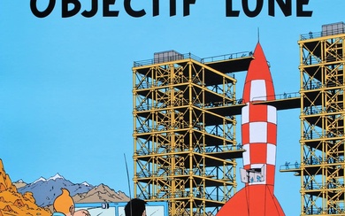 HERGE - Tintin - Objectif Lune