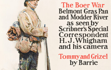HOWARD CHANDLER CHRISTY (1873-1952) SCRIBNER'S / THE BOER WAR. Two posters. Circa 1900....