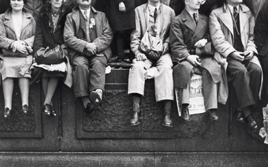 Henri Cartier-Bresson Couronnement du roi George VI, Trafalgar Square, Londres...