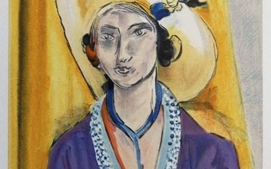 Henri Matisse (1869-1954) - Femme au chapeau