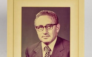 Henry Kissinger Inscribed Signed Photo to Sam Lewis