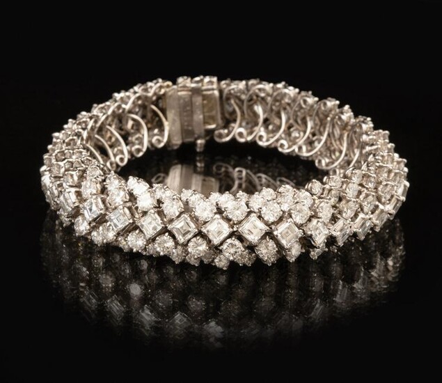 Heyman & Brothers Platinum, Diamond Bracelet