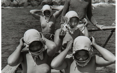 Horace Bristol (1909-1997), Diving for Seaweed, Girl Divers of Hatsushima (1947)