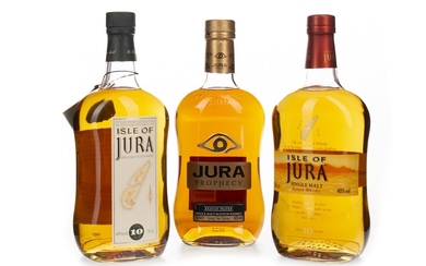 ISLE OF JURA PROPHECY AND TWO 10 YEARS OLD
