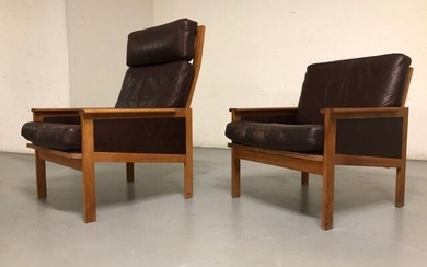Illum Wikkelso - Niels Eilersen - Set of armchairs (2) - Capella