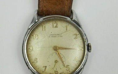 Ingersoll Chrome Plated Wristwatch