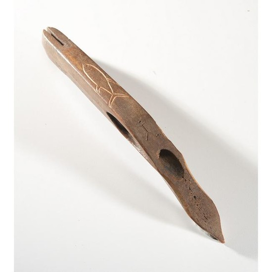 Inuit Bone Harpoon Foreshaft, Length 10-1/4 in.