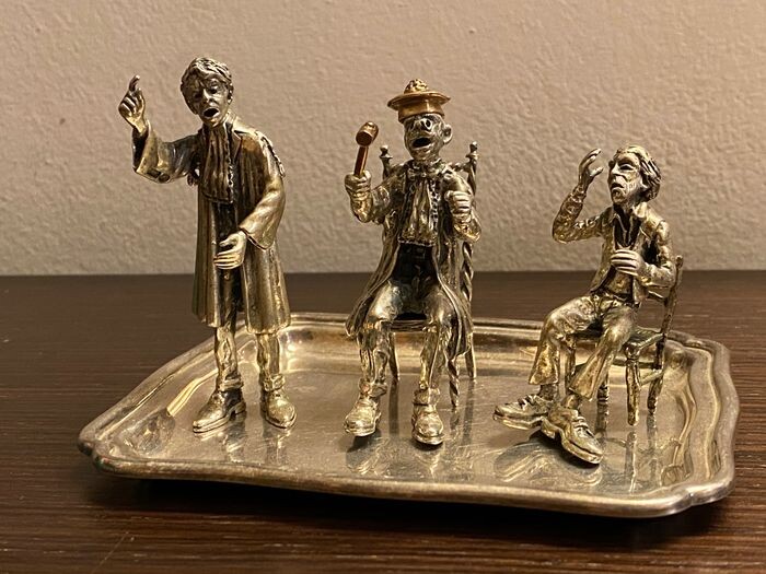 Italy silver miniatures - .800 silver - Italy - 21st century