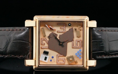 Jacob & Co. Limited Edition 37mm 18K "Kuwait" Watch