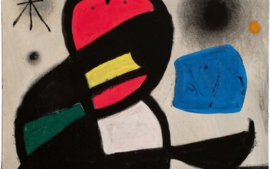 Joan Miró Joan Miró 胡安・米羅 | Personnage dans la nuit 星夜漫步