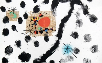Joan Miro - Plate 8 from "Album 19"
