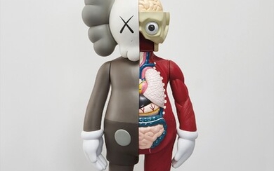 KAWS, Four Foot Dissected Companion (Brown)