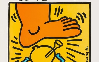 Keith Haring (1958-1990) Crack Down! (Prestel 47)