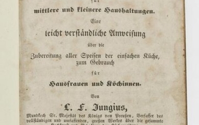 L. F. Jungius: "Allgemeines Deutsches Kochbuch