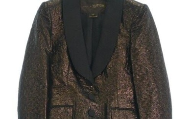 LOUIS VUITTON Tailored jacket BrownxBlack 34(Approx. XS)