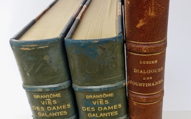 LUCIEN. Dialogues des courtisanes. Trad. nouv. de J. Marthold. Paris, Éd. Boudet, n.d. (=1902). W....
