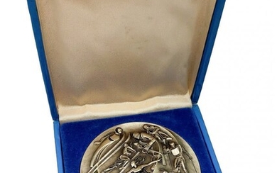 Lake Placid 1980 Olympic Participants Medal with Box