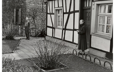 Leonard Freed (1929-2006), West Germany, Ruhrgebiet, Old Houses (1965)