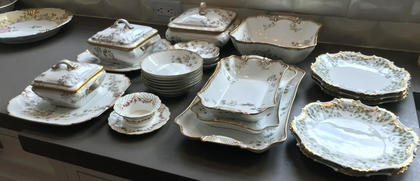 Limoges Antique Porcelain Items & Serving Pieces