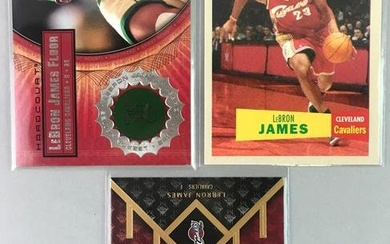 Lot of 3 - 2003 - 07 LeBron James Cards