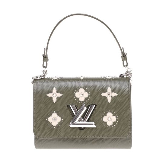 Louis Vuitton - Limited Edition Twist en cuir épi vert olive Crossbody bag