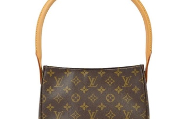 Louis Vuitton Monogram Looping MM Handbag M51146 FL0094