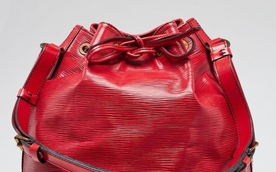 Louis Vuitton Red Epi Leather