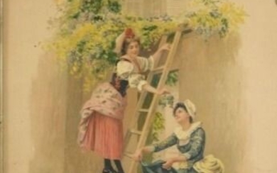 Luodovico Marchetti 1853 -1909 - Donne e fiori