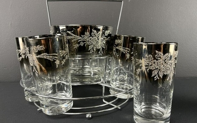 MCM Dorothy Thorpe Style Drinking Glasses Set