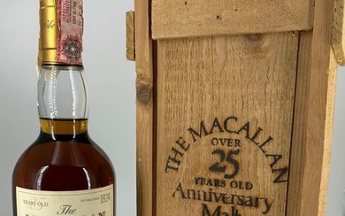 Macallan 1965 25 years old - Anniversary Malt - Original bottling - b. 1991 - 75cl