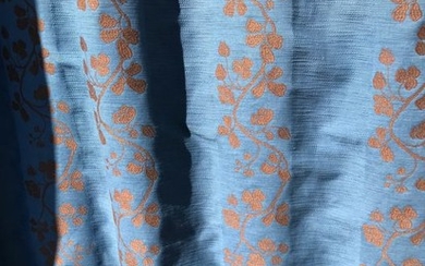 Majestic "lampasso" fabric from San Leucio - viscose silk - 2018