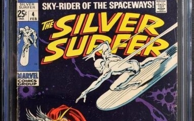Marvel Comics THE SILVER SURFER #4, CGC 4.5