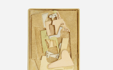 Max Lebhar Gold Picasso pendant brooch