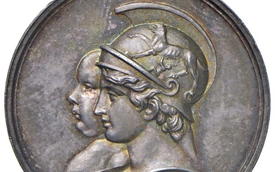 Medaglia 1811 Nascita del re di Roma. AG (Ø 28...
