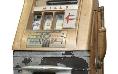 Mill's 10 Cent High Top Slot Machine