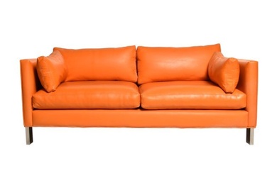 Milo Baughman "Chunky" Sofa, Model 1372-106