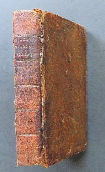 Milton, Paradise Regained Tractate Education Poems 1753