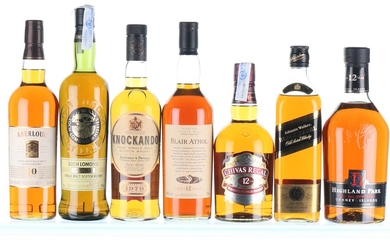 Mixed Case of Whisky