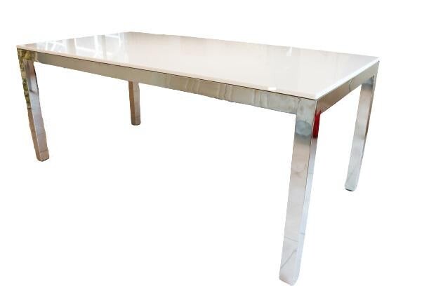 Modern White Quartz Designer Table