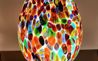 Murano - Table lamp - Egg with Murrine - Glass