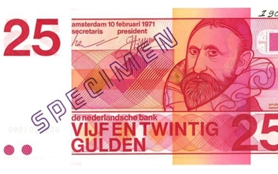 Nederland. 25 gulden. Bankbiljet. Type 1971. Sweelinck - UNC.