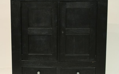 Oak Painted Cupboard