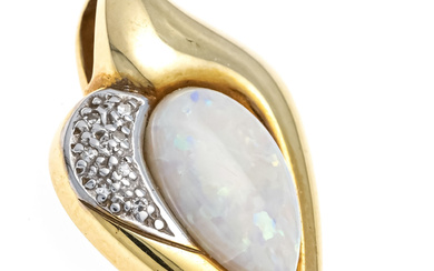 Opal diamond pendant GG 585/00