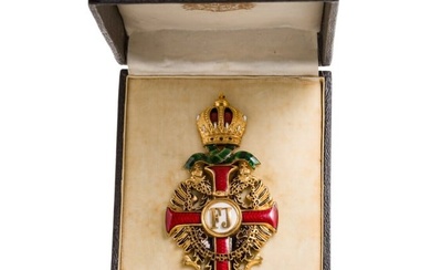Order of Franz Joseph - an Officer's Cross with war decoration